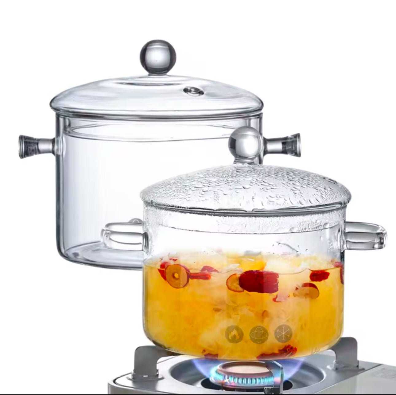 Heat Resistance Cooking Pot(1.6L)